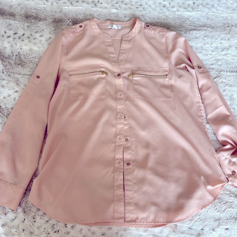 Calvin Klein Light Pink Blouse